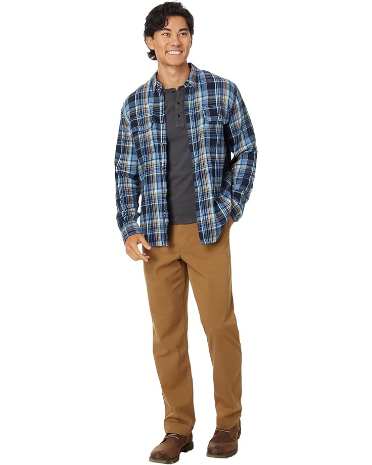 L.L.Bean 1912 Field Flannel Shirt Slightly Fitted Plaid Men's