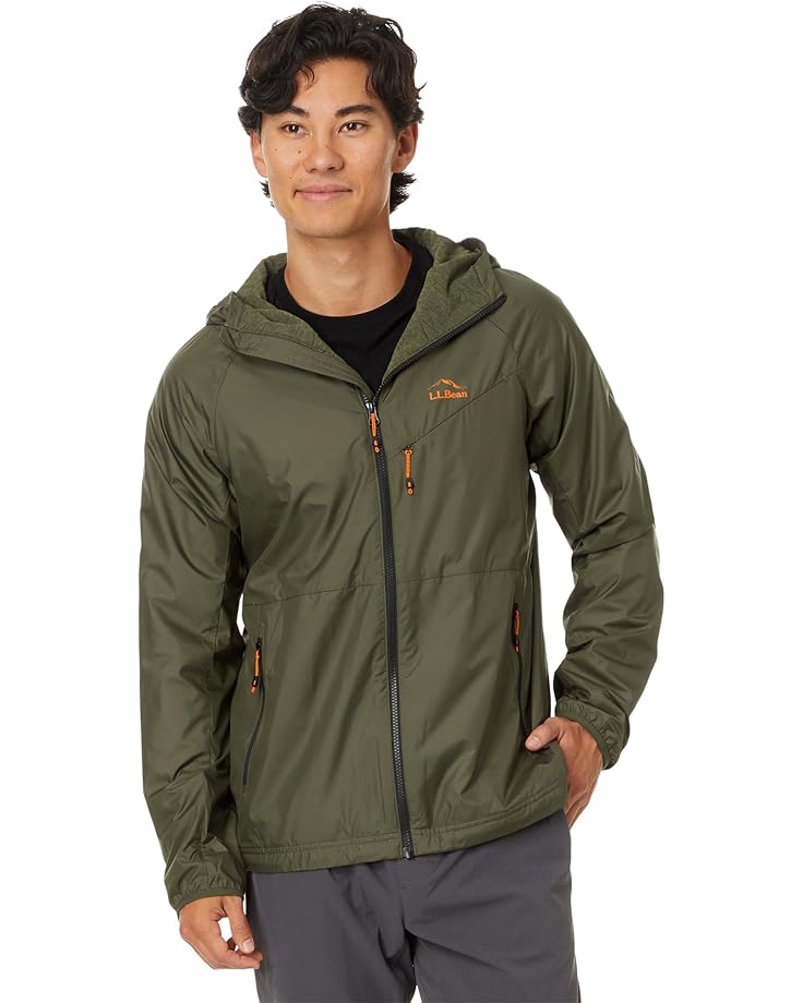 L.L.Bean Bean's Performance Fleece-Lined Windbreaker Men's Regular Men's