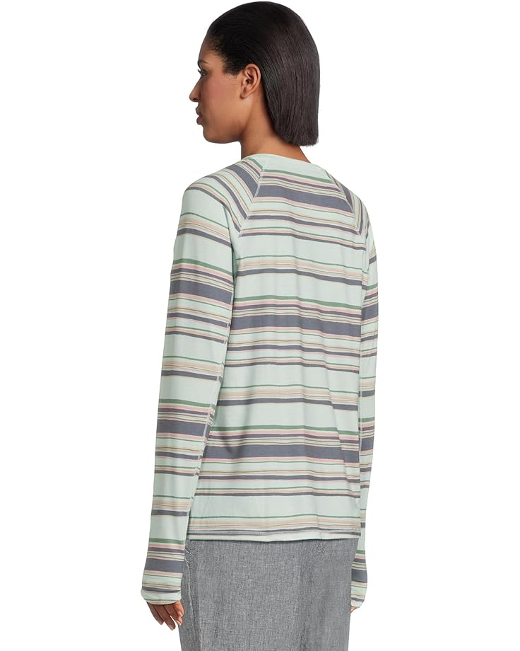 L.L.Bean Everyday SunSmart® Crew Neck Long-Sleeve Stripe Tee Women's