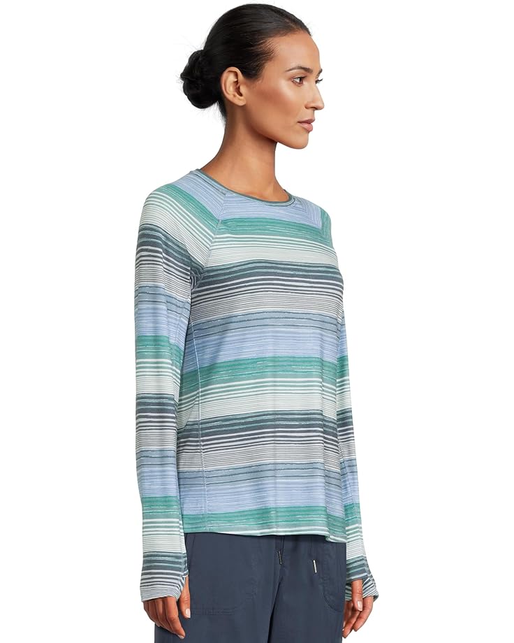 L.L.Bean Everyday SunSmart® Crew Neck Long-Sleeve Stripe Tee Women's