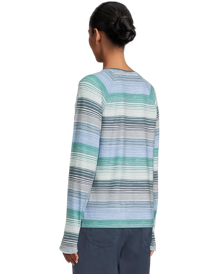L.L.Bean Everyday SunSmart® Crew Neck Long-Sleeve Stripe Tee Women's