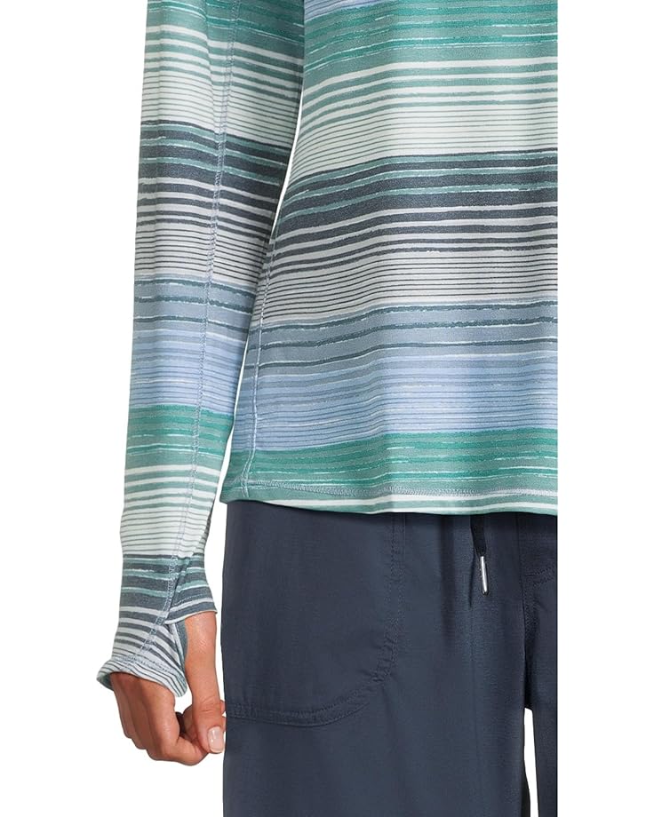 L.L.Bean Everyday SunSmart® Crew Neck Long-Sleeve Stripe Tee Women's