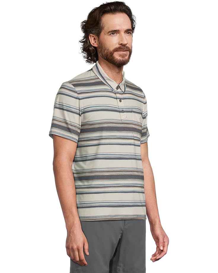 6pm L.L.Bean Everyday SunSmart® Polo 2.0 Short-Sleeve Stripe Men's