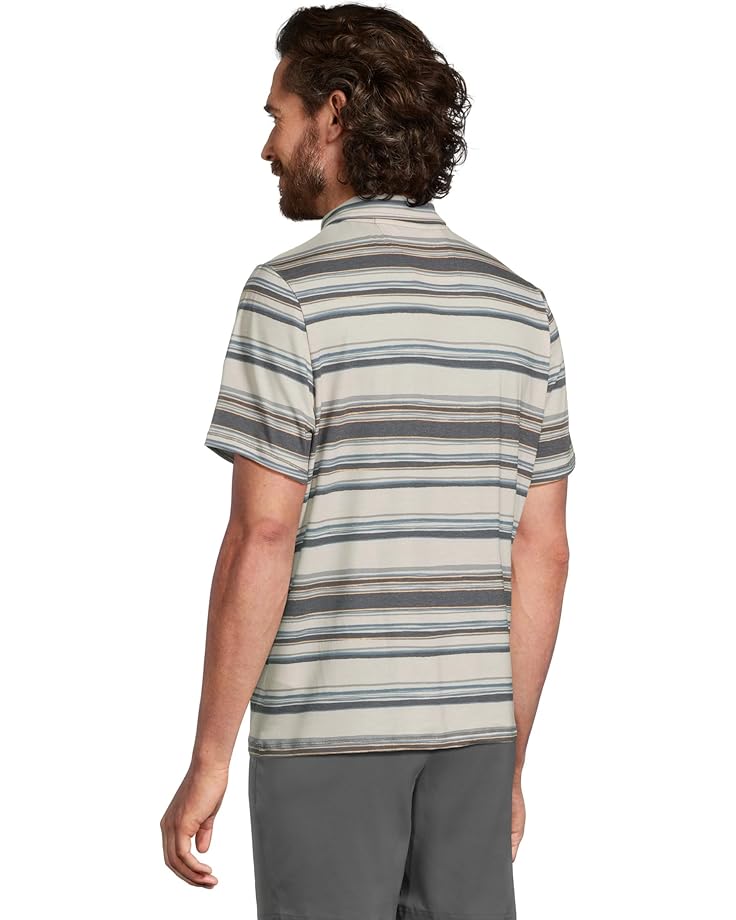 6pm L.L.Bean Everyday SunSmart® Polo 2.0 Short-Sleeve Stripe Men's