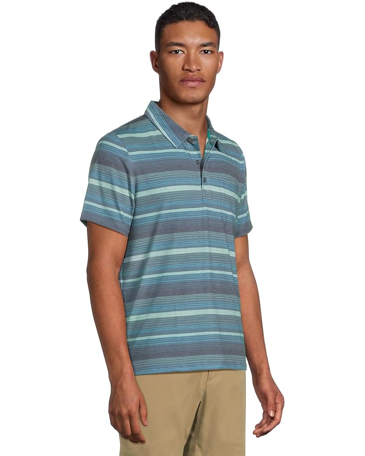 6pm L.L.Bean Everyday SunSmart® Polo 2.0 Short-Sleeve Stripe Men's