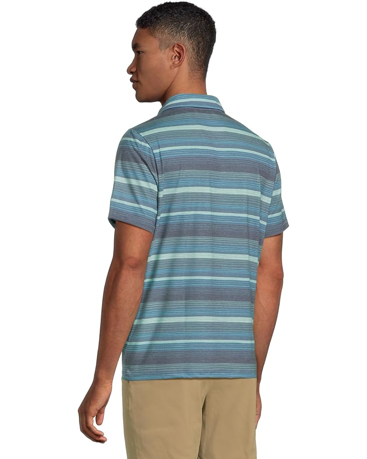 6pm L.L.Bean Everyday SunSmart® Polo 2.0 Short-Sleeve Stripe Men's