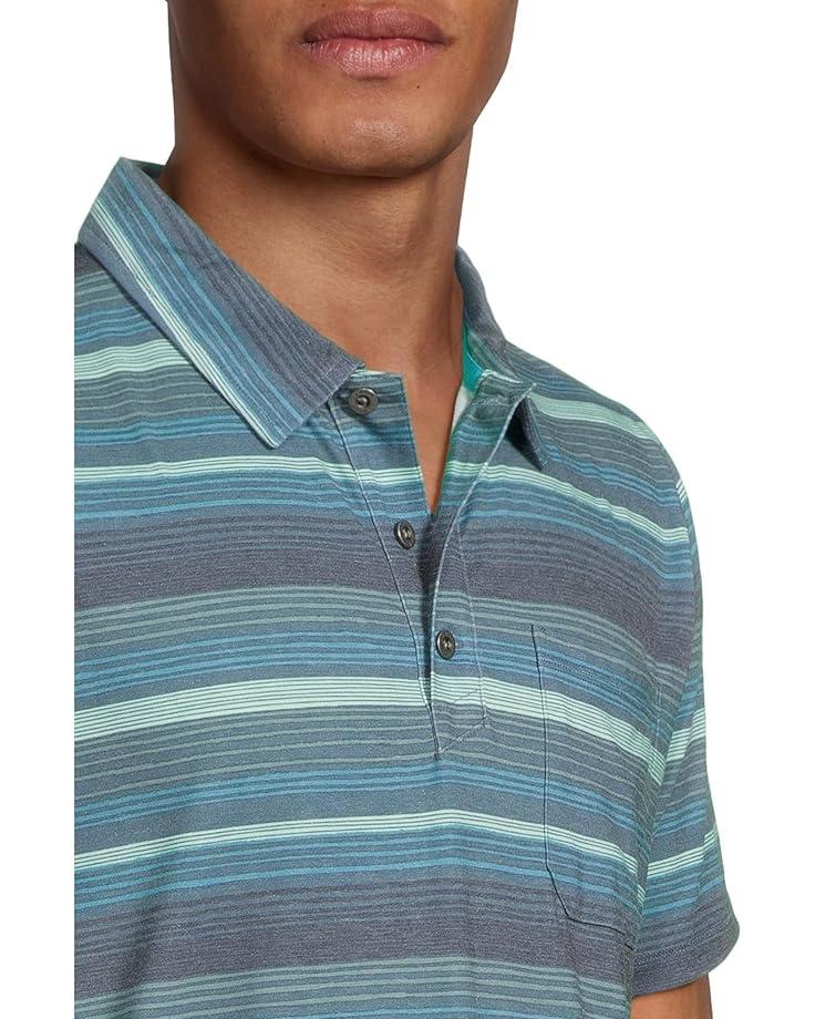 6pm L.L.Bean Everyday SunSmart® Polo 2.0 Short-Sleeve Stripe Men's