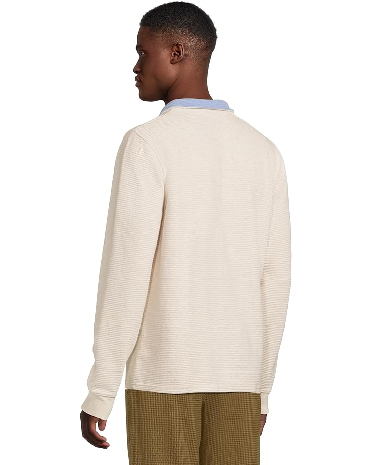 6pm L.L.Bean Lakewashed Double-Knit Quarter-Zip Long Sleeve Men's