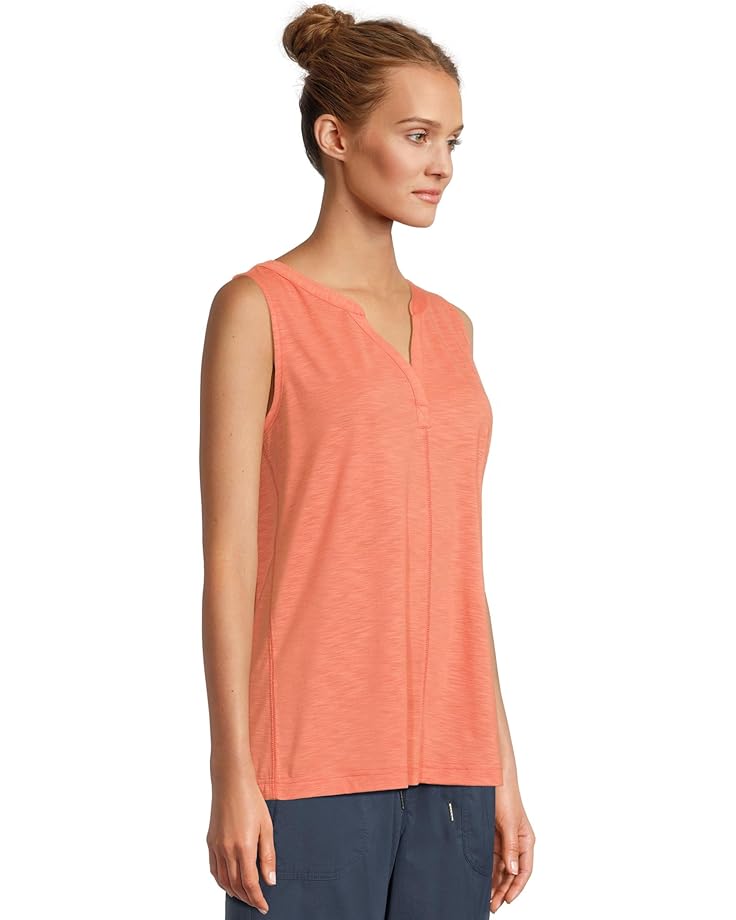 6pm L.L.Bean Streamside Tank Top Split-Neck Women's