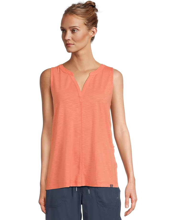 6pm L.L.Bean Streamside Tank Top Split-Neck Women's