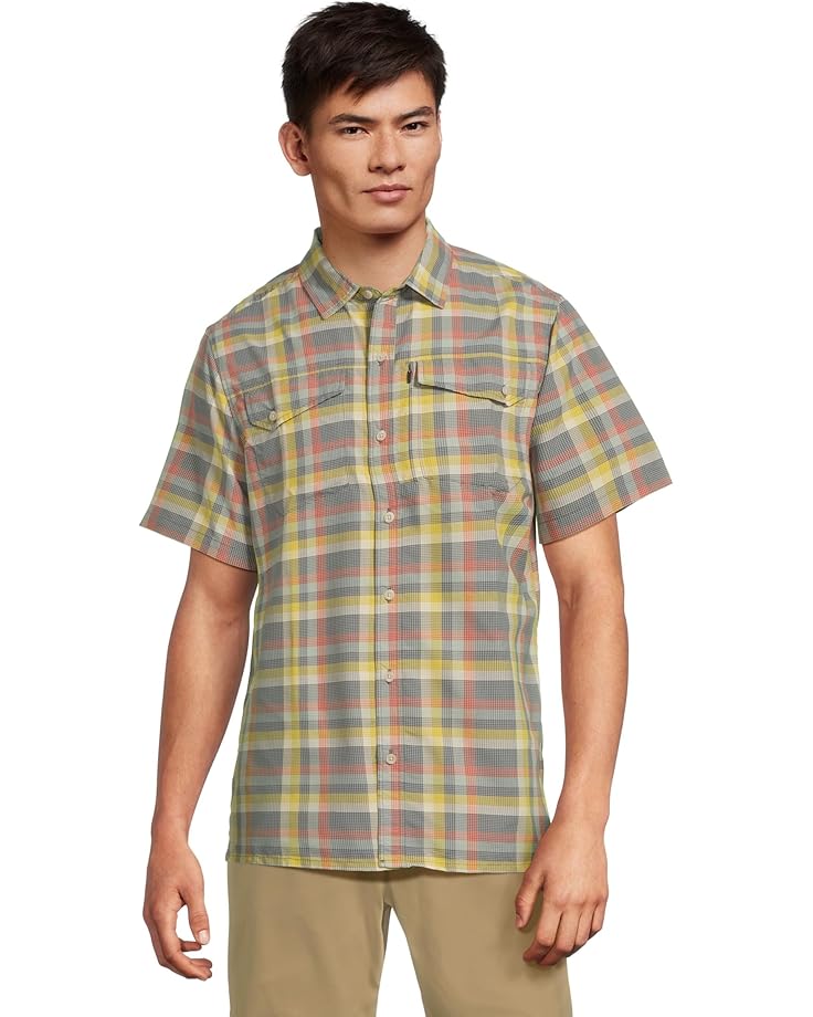 6pm L.L.Bean SunSmart Cool Weave Woven Short Sleeve Shirt Men's