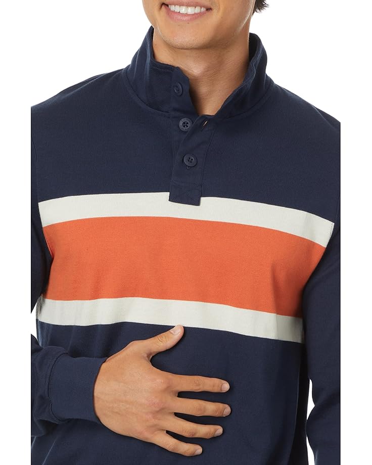 L.L.Bean Vintage Soft Rugby Mockneck Chest Men's