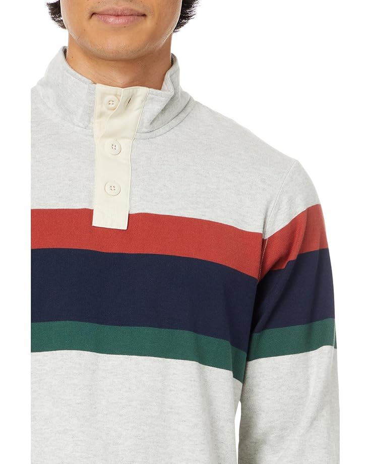 L.L.Bean Vintage Soft Rugby Mockneck Chest Men's