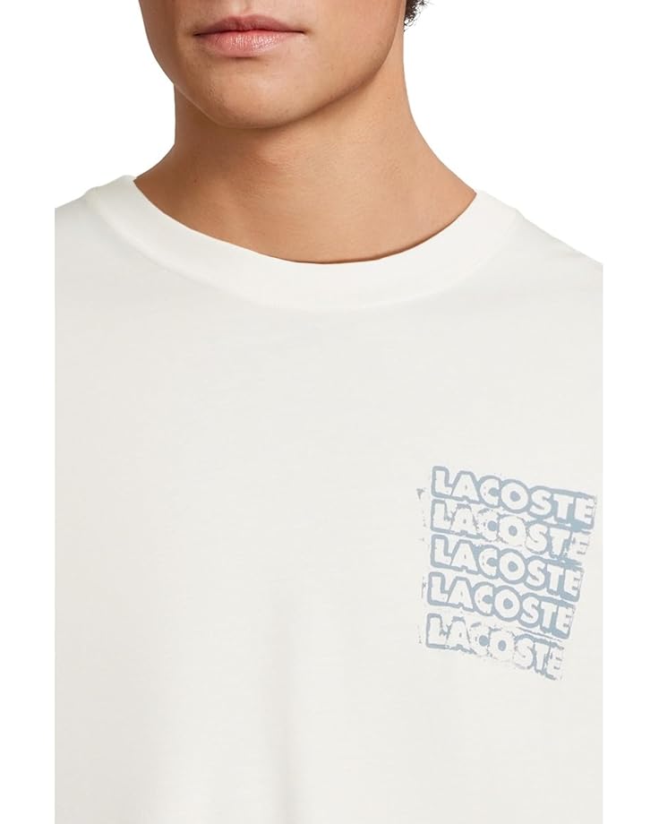 6pm Lacoste Classic Fit Distorted Graphic T-shirt Men's