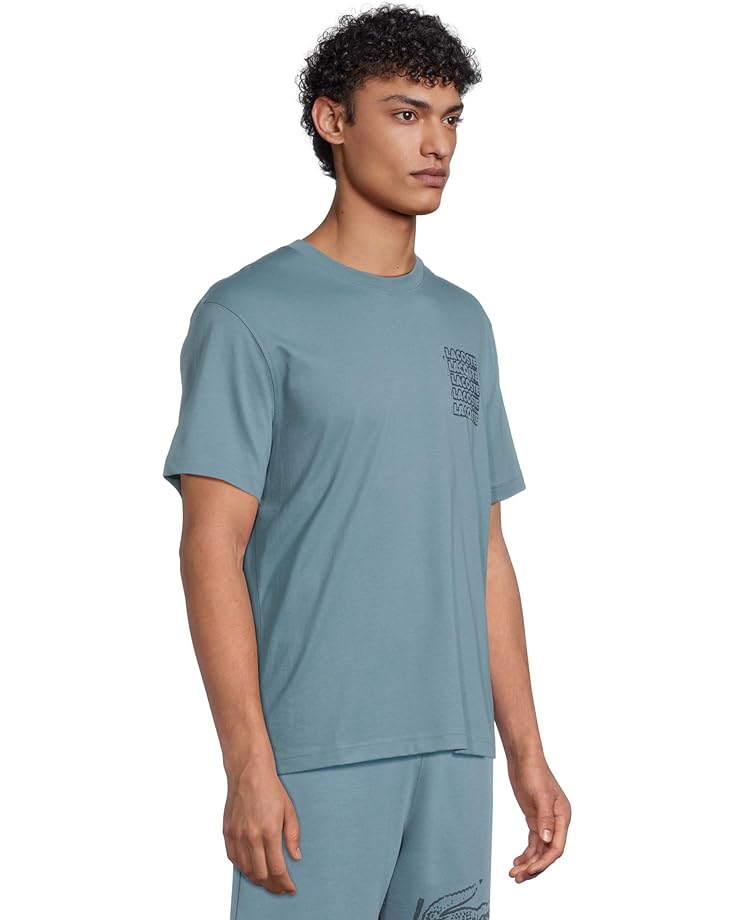 6pm Lacoste Classic Fit Distorted Graphic T-shirt Men's