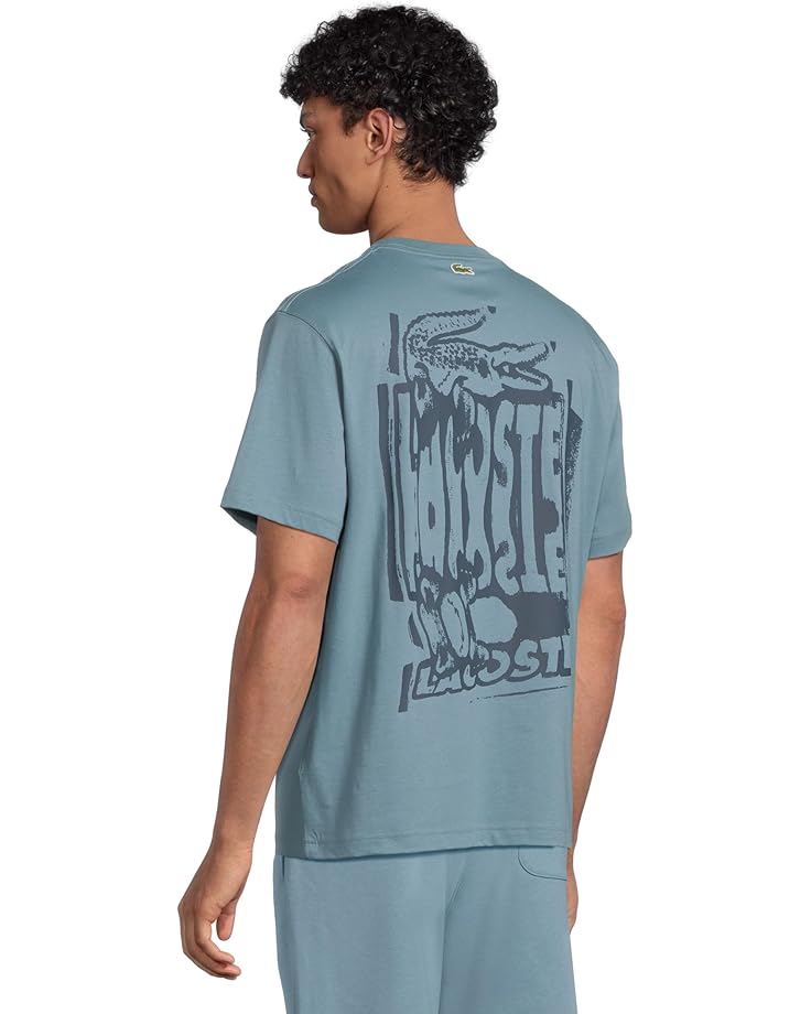 6pm Lacoste Classic Fit Distorted Graphic T-shirt Men's