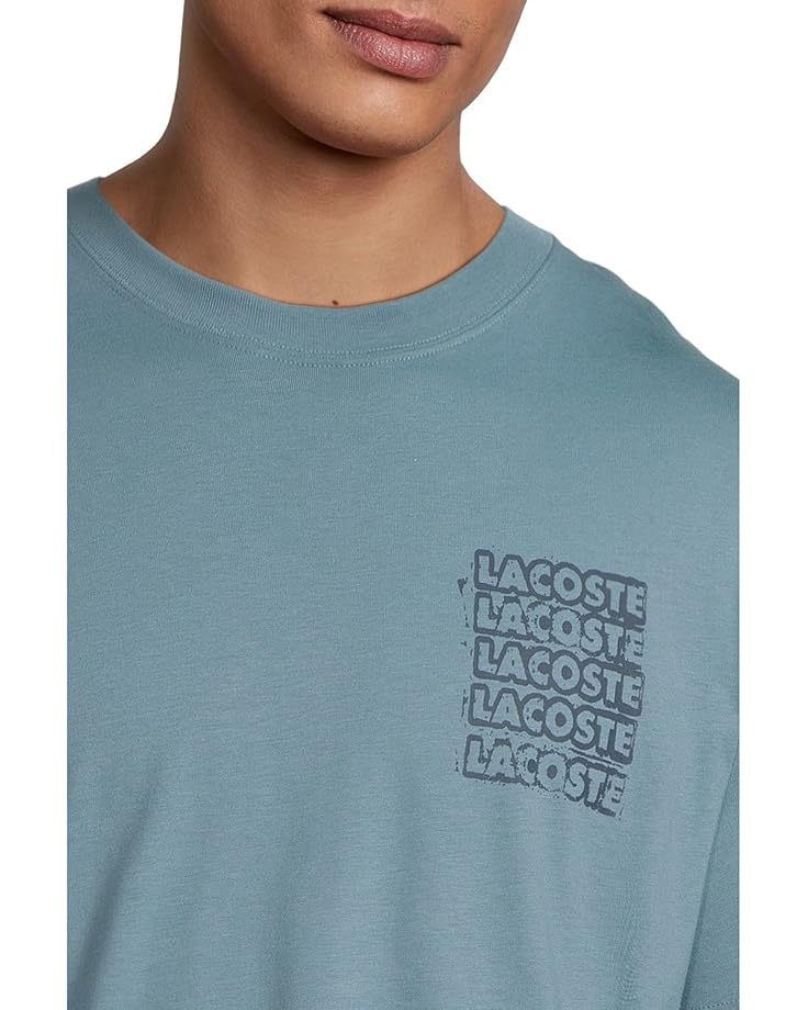 6pm Lacoste Classic Fit Distorted Graphic T-shirt Men's