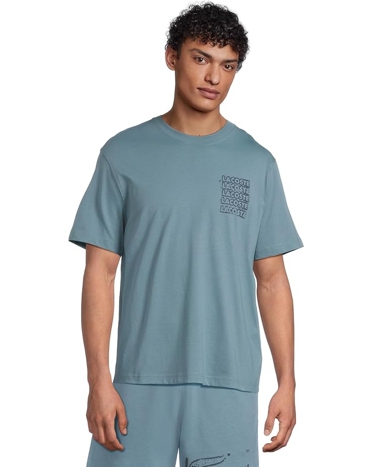 6pm Lacoste Classic Fit Distorted Graphic T-shirt Men's