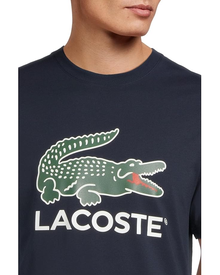 6pm Lacoste Cotton Jersey Signature Print T-shirt Men's