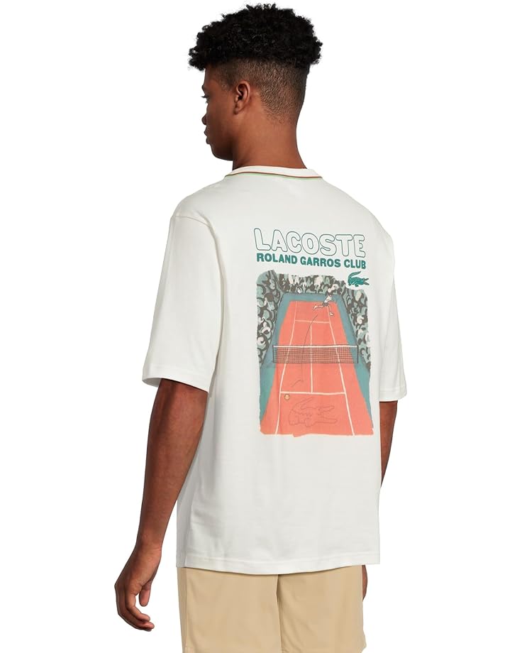 6pm Lacoste Cotton Roland Garros Graphic T-shirt Men's