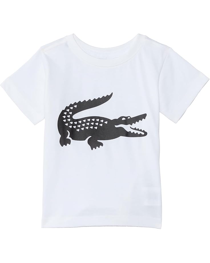 Lacoste Kids Classic Sport Big Croc Logo Tee (Little Kid/Toddler/Big Kid)