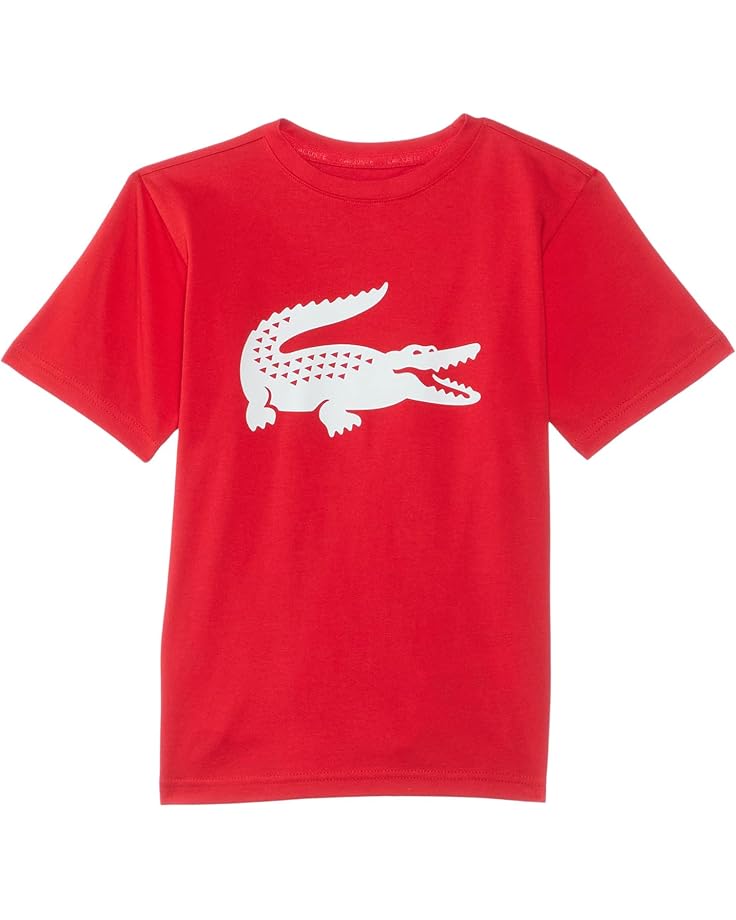 6pm Lacoste Kids Oversized XXL Logo Tennis T-shirt (Big Kid)