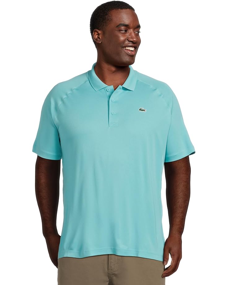 6pm Lacoste Short Sleeve Sport Breathable Run-Resistant Interlock Polo Shirt Men's
