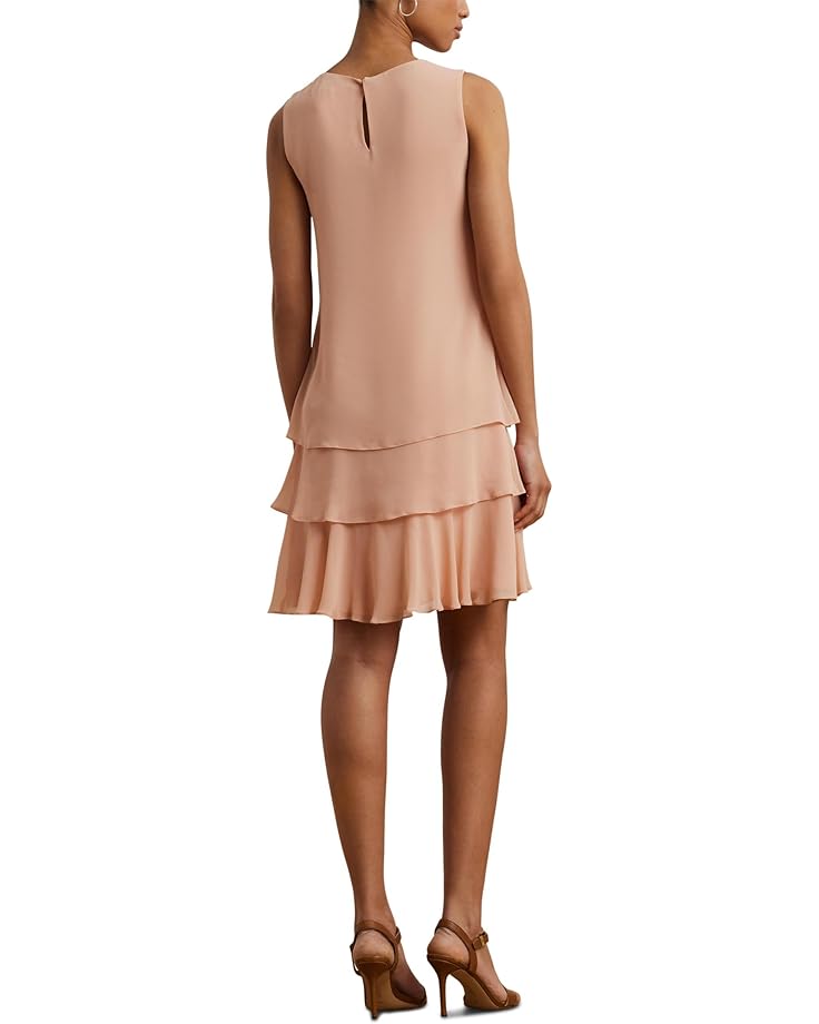 Lauren Ralph Lauren Georgette Shift Dress Women's