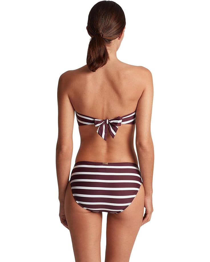 Lauren Ralph Lauren Largo Stripe Ring Bandeau Top Women's
