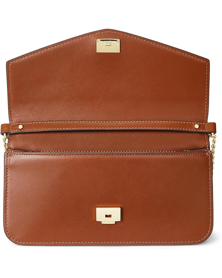 6pm Lauren Ralph Lauren Nappa Leather Medium Sawyer Bag