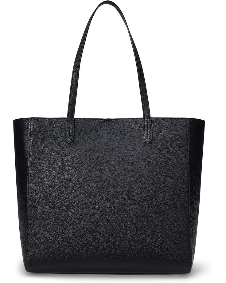 6pm Lauren Ralph Lauren Pebbled Leather Large Cameryn Tote Bag