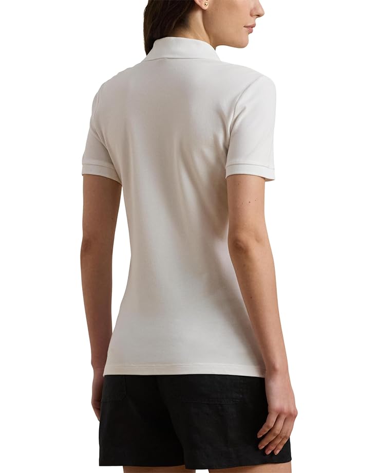 Lauren Ralph Lauren Petite Piqué Polo Shirt Women's
