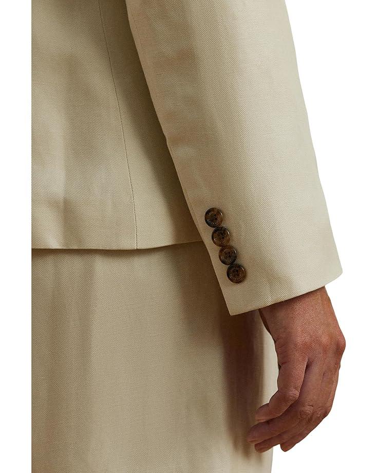 Lauren Ralph Lauren Plus Size Linen-Blend Twill Blazer Women's
