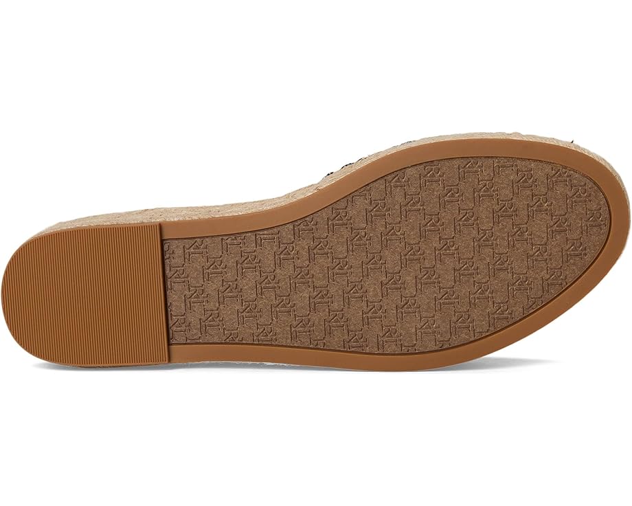 6pm Lauren Ralph Lauren Polly Cross-dyed Canvas Espadrille Women's