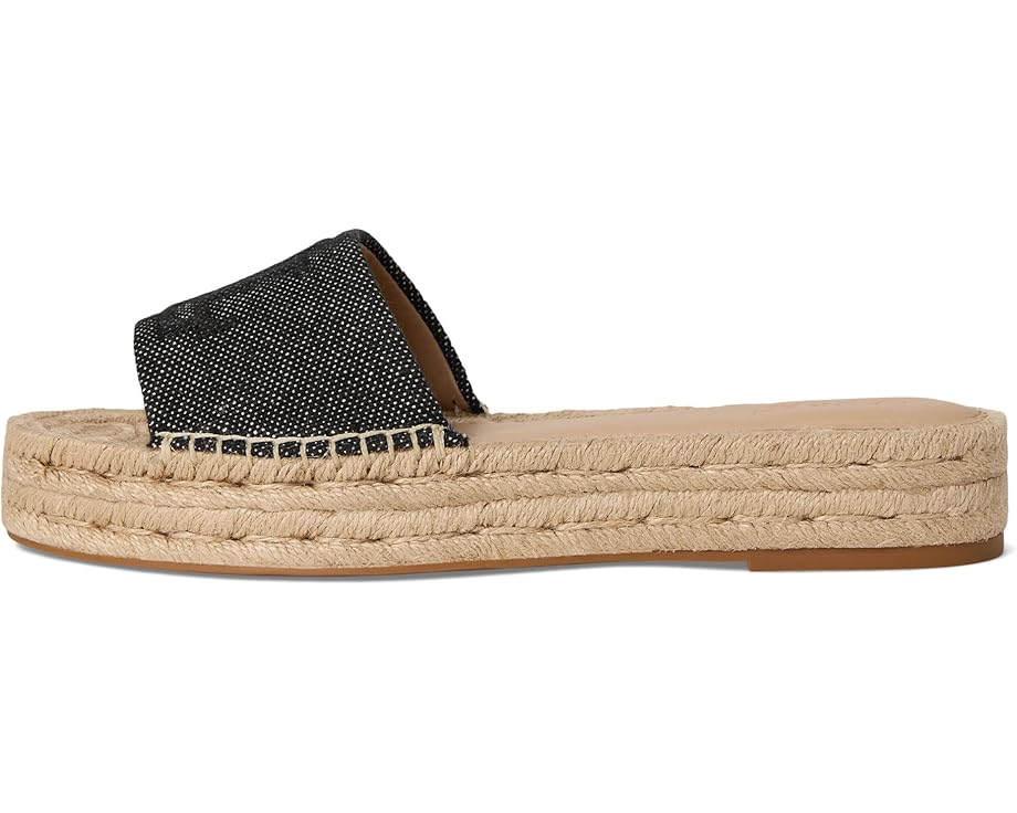 6pm Lauren Ralph Lauren Polly Cross-dyed Canvas Espadrille Women's