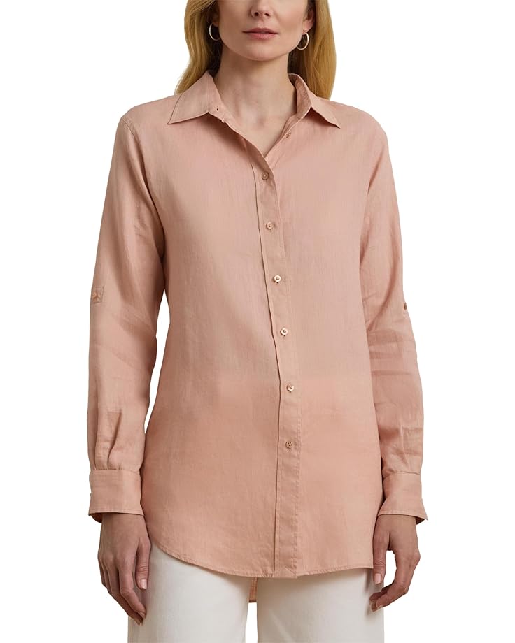 Lauren Ralph Lauren Relaxed Fit Linen Shirt Women's