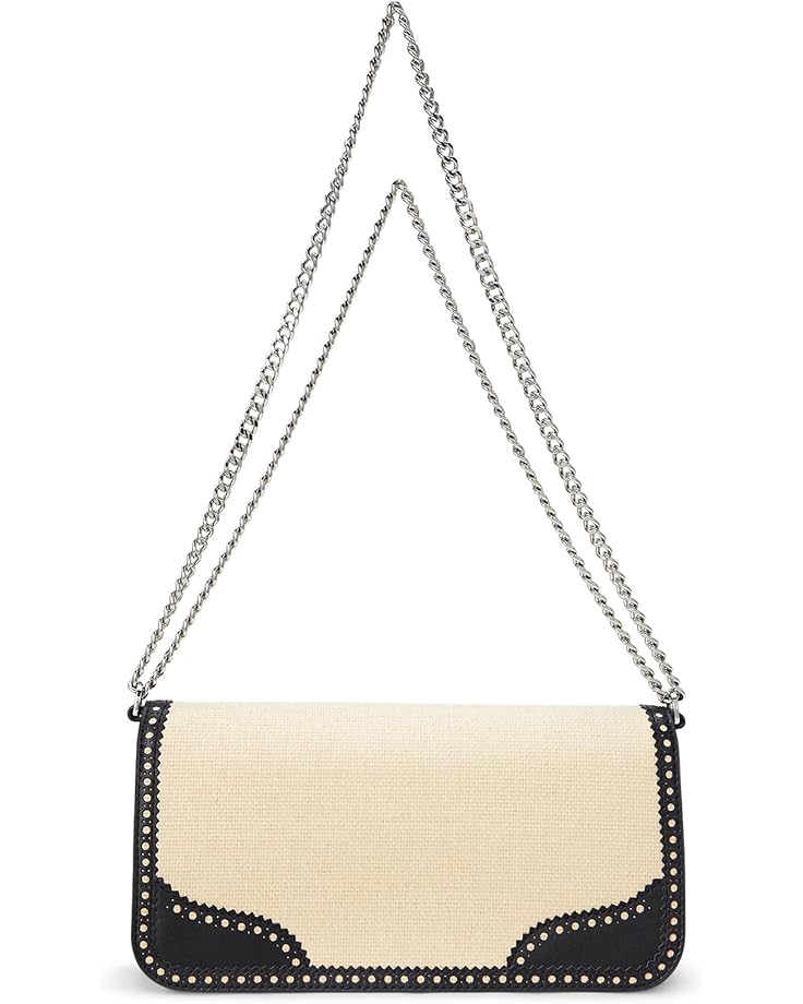 6pm Lauren Ralph Lauren Straw & Leather Medium Sawyer Bag