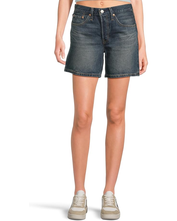 6pm Levi's® Premium 501 Mid Thigh Shorts Lighteight Women's