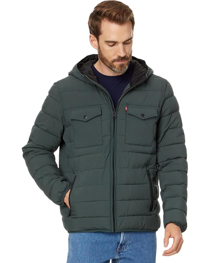Levi's® Stretch Two-Pocket Quilted Jacket Men's
