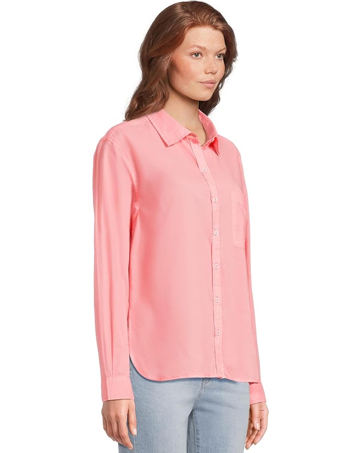 6pm Lilla P Relaxed Long Sleeve Button Down Women's