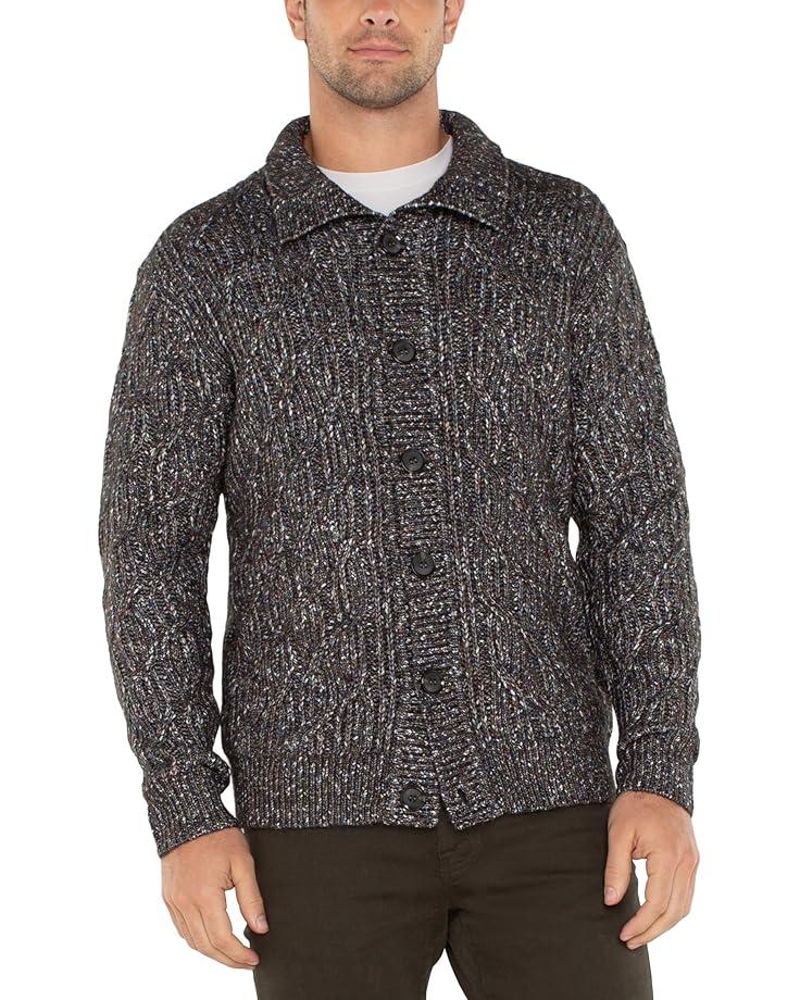 Liverpool Los Angeles Button Cardigan Sweater Men's