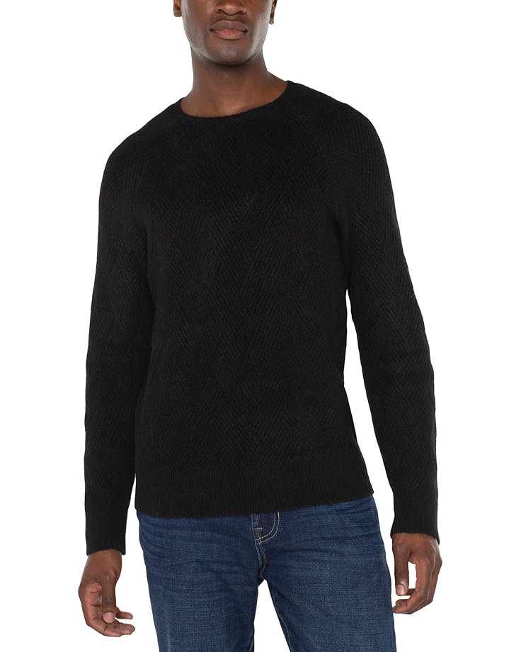 Liverpool Los Angeles Crew Neck Raglan Sweater Men's