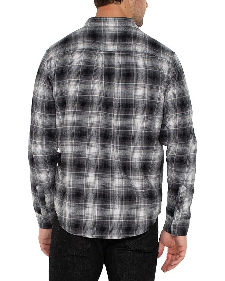 Liverpool Los Angeles Long Sleeve Double Pocket Button Up Shirt Men's