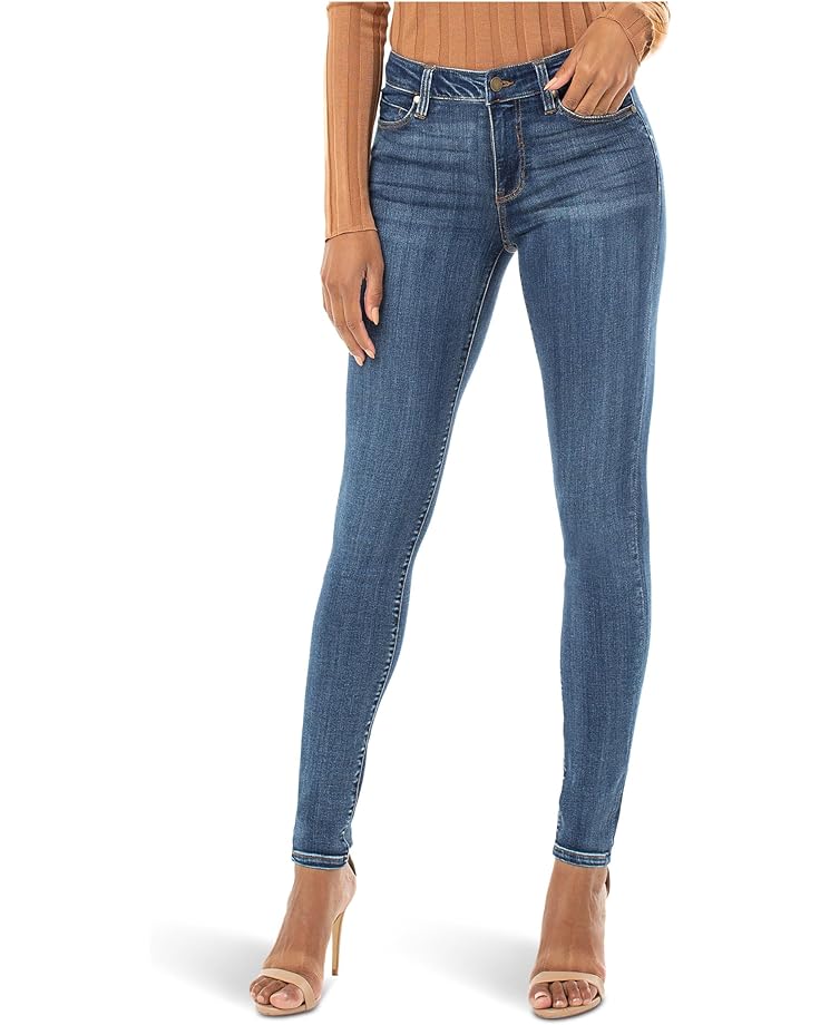 6pm Liverpool Los Angeles Petite Abby Skinny Leg Denim Women's