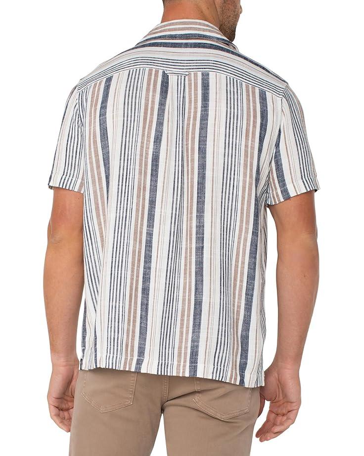 6pm Liverpool Los Angeles Short Sleeve Button Up Camp Shirt Men's