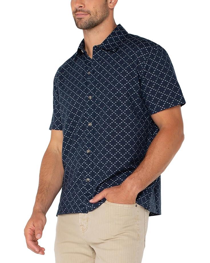6pm Liverpool Los Angeles Short Sleeve Button Up Shirt Men's