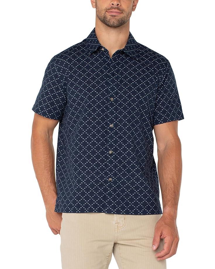 6pm Liverpool Los Angeles Short Sleeve Button Up Shirt Men's