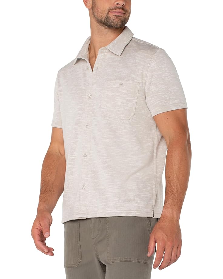 6pm Liverpool Los Angeles Short Sleeve Button Up Shirt Men's