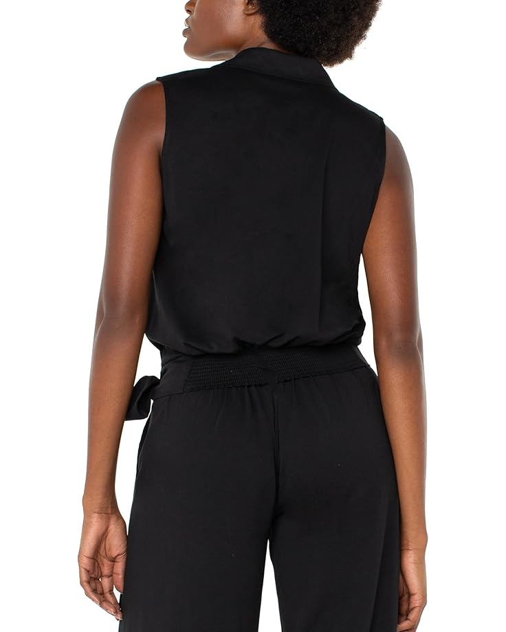 Liverpool Los Angeles Surplice Top With Self Tie Women's