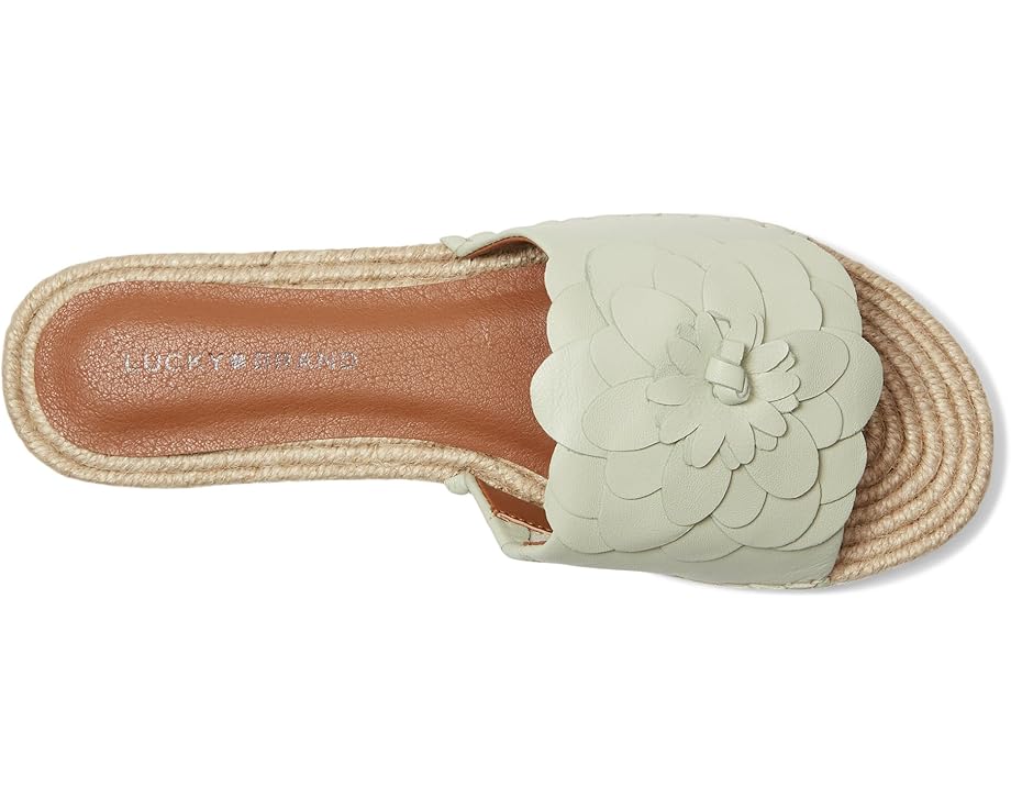 Lucky Brand Biricha Floral Flat Sandals Women's